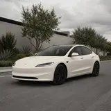 Ultra-Matte Liquid Metal Crescent White Vinyl Wrap 3