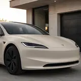Ultra-Matte Liquid Metal Crescent White Vinyl Wrap 8