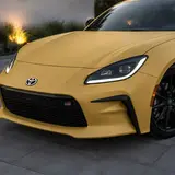 Moran Yellow (Matte) Vinyl Wrap 8