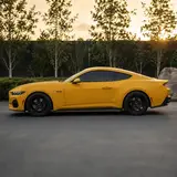 Matte Maple Leaf Yellow Vinyl Wrap 5