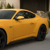 Matte Maple Leaf Yellow Vinyl Wrap 9