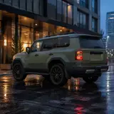 Ultra-Matte Khaki Green Vinyl Wrap 6