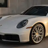 Satin White To Diamond Gold Chameleon Color PPF 8