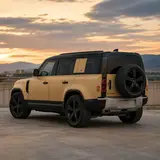 Ultra-Matte Sahara Yellow Vinyl Wrap 6