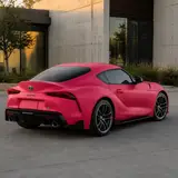 Brilliant Magenta (Matte) Vinyl Wrap 6
