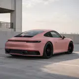 Matte Liquid Metal Shell Pink Vinyl Wrap 6