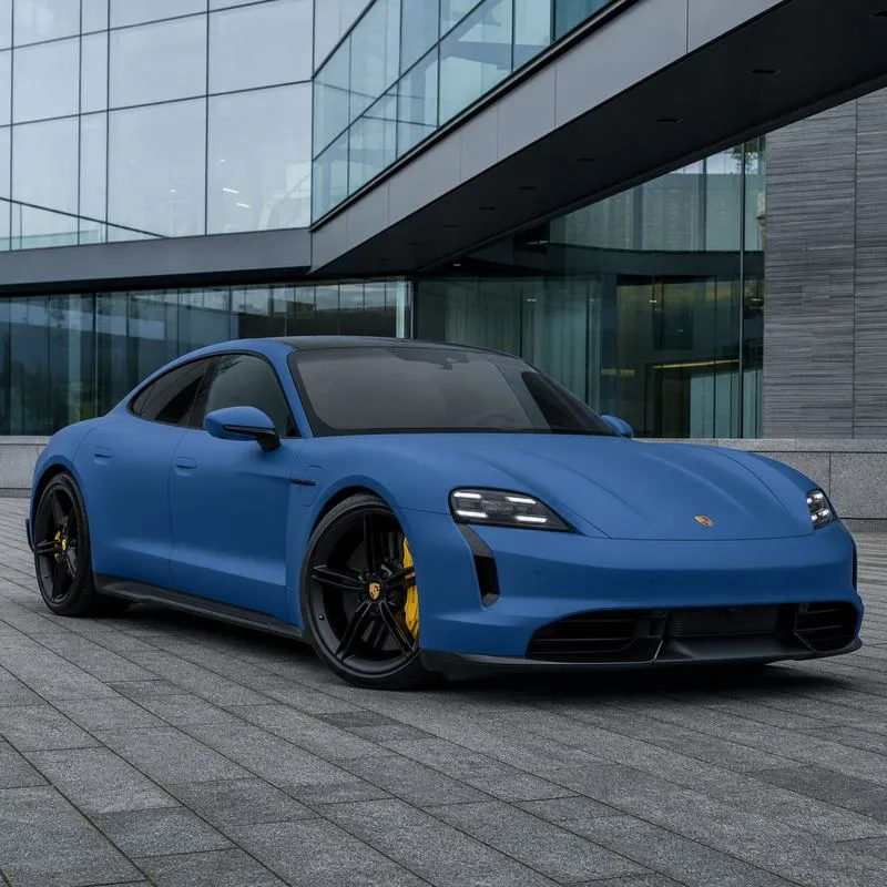 Somato Blue (Matte) Color PPF — appearance reference