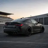 Matte Interstellar Black Vinyl Wrap 12