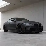 Matte Interstellar Black Vinyl Wrap 3
