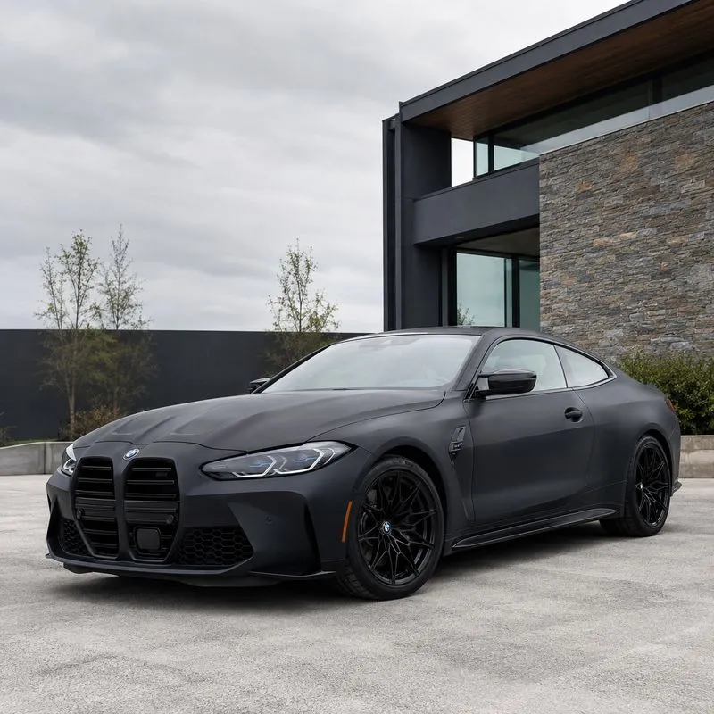 Matte Interstellar Black Vinyl Wrap — appearance reference