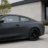 Matte Interstellar Black Vinyl Wrap 9
