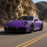 Ultra Matte Electroplated Purple Vinyl Wrap 11