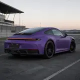 Ultra Matte Electroplated Purple Vinyl Wrap 12