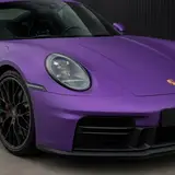 Ultra Matte Electroplated Purple Vinyl Wrap 8