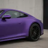 Ultra Matte Electroplated Purple Vinyl Wrap 9