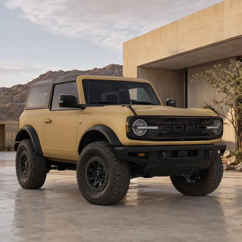 Ultra-Matte Desert Storm Vinyl Wrap — appearance reference