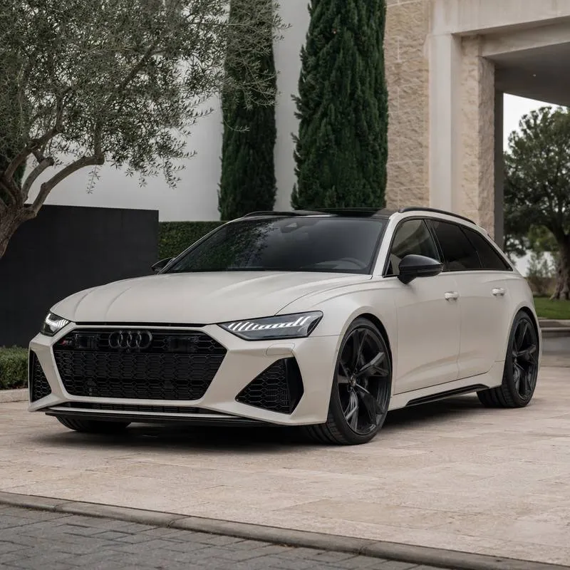 Satin Pepper White Vinyl Wrap — appearance reference