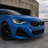 Satin Metallic Blue Vinyl Wrap 8