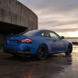 Satin Metallic Blue Vinyl Wrap 6