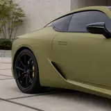 Satin-finish chrysoberyl Vinyl Wrap 9