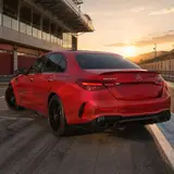 Laser Carbon Fiber Red Vinyl Wrap 12