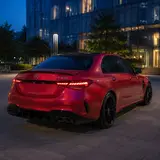 Laser Carbon Fiber Red Vinyl Wrap 6