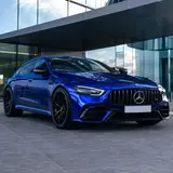 Electroplated gemstone deep blue vehicle appearance reference